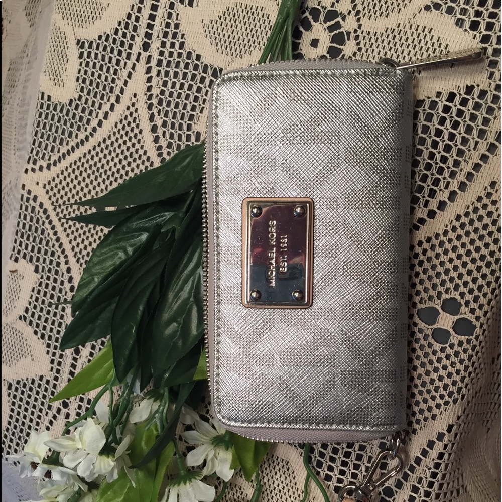 MK Jet Set wristlet.